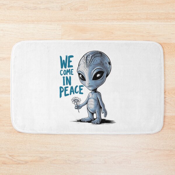 Item preview,  We come in Peace designed and sold by Gentle40Winks.