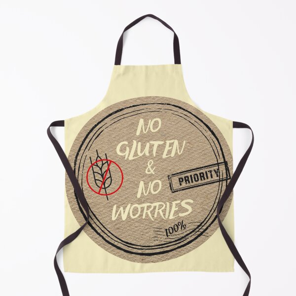 Item preview, No gluten & no worries. Stamps for celiac disease. Food stamps designed and sold by DendaArt.