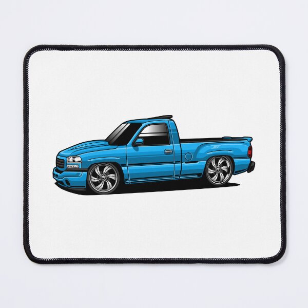 Aperçu de l'œuvre GMC Sierra Bleu créée et vendue par vektoranda.