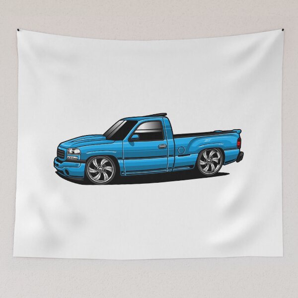 Item preview, GMC Sierra Blue designed and sold by vektoranda.