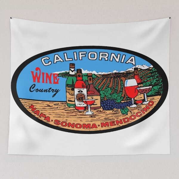 Item preview, Wine Country Sonoma Decal designed and sold by Decal Mania.