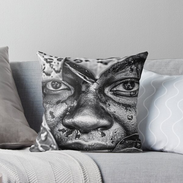 Item preview, Gezicht Tussen Bladeren designed and sold by DeMuurdecoratie.