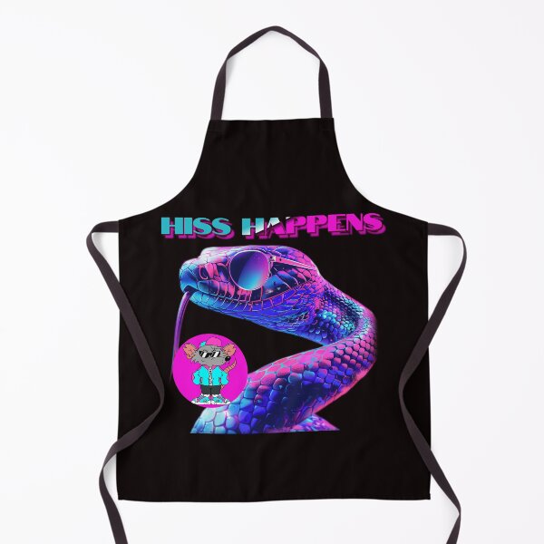 Aperçu de l'œuvre T-SHIRT COULEUR FLUO BLEU ET ROSE "HIS HAPPENS" créée et vendue par Funky-Munkey.