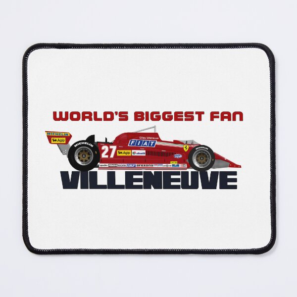 Item preview, Gilles Villeneuve - Ferrari - World's biggest fan designed and sold by JageOwen.