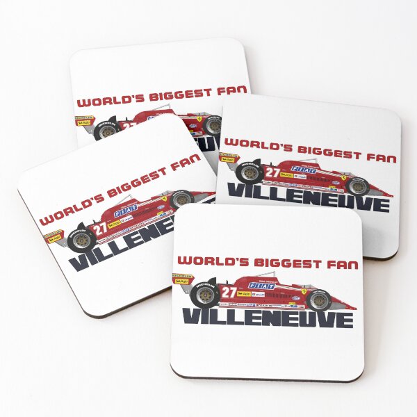 Item preview, Gilles Villeneuve - Ferrari - World's biggest fan designed and sold by JageOwen.