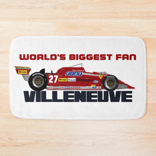 Item preview, Gilles Villeneuve - Ferrari - World's biggest fan designed and sold by JageOwen.