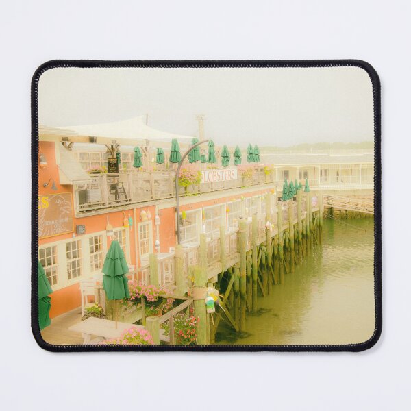 Item preview, Lobsters sign on a pier, in Bar Harbor, Maine designed and sold by Stuart Chard Photography.