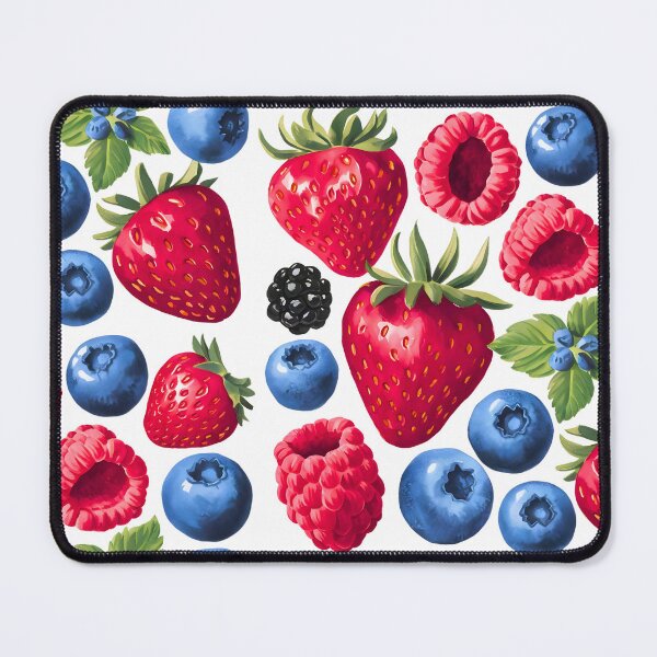 Item preview, watercolor illustration of various types of berries designed and sold by OneLastWish.