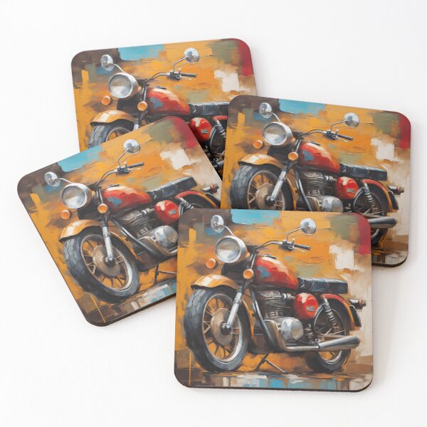 Item preview, Oil-painted motorcycle designed and sold by The-Lerach.