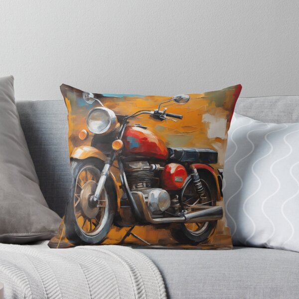 Item preview, Oil-painted motorcycle designed and sold by The-Lerach.