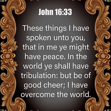 Artwork thumbnail, "Overcoming Tribulation with Christ" by RhonDesign