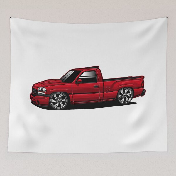 Item preview, GMC Sierra Red designed and sold by vektoranda.