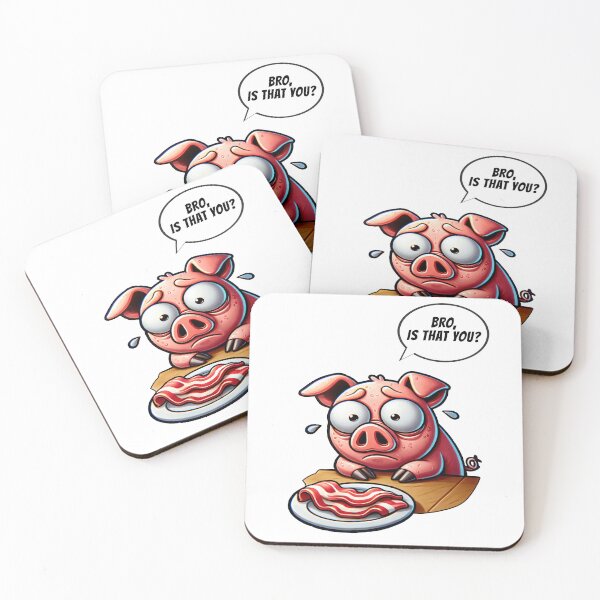 Item preview, Funny Bacon Pig designed and sold by CALIMASHIRTS.