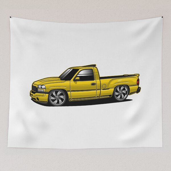 Item preview, GMC Sierra Yellow designed and sold by vektoranda.