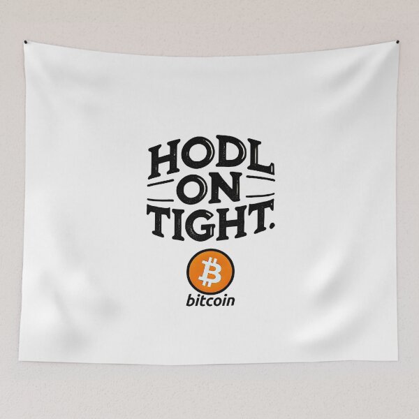 Artikelvorschau, HODL bei knappem Bitcoin- und Krypto-Design entworfen und verkauft von NoCompetition.