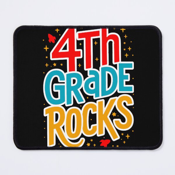 Item preview, 4th Grade Rocks, back to school 2024, rising fourth grader, 4th grade teacher designed and sold by mwebba2005.