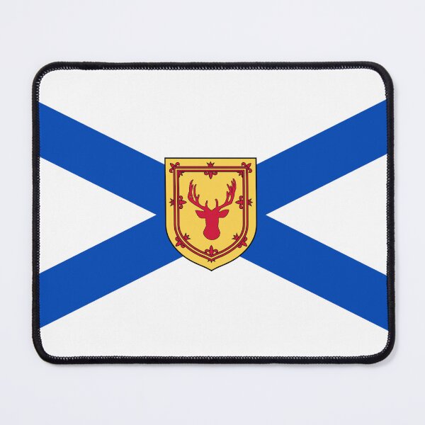 Item preview, Nova Scotia Stag Deer Head Flag (bratach ceann fèidh damh nova scotia) designed and sold by JonathanR1994.