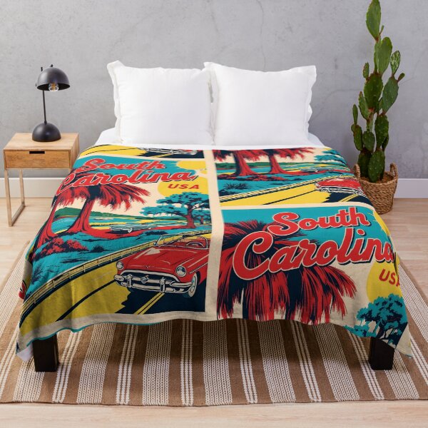 Item preview, South Carolina USA American Vintage Travel Tourism  designed and sold by TravelersGems.