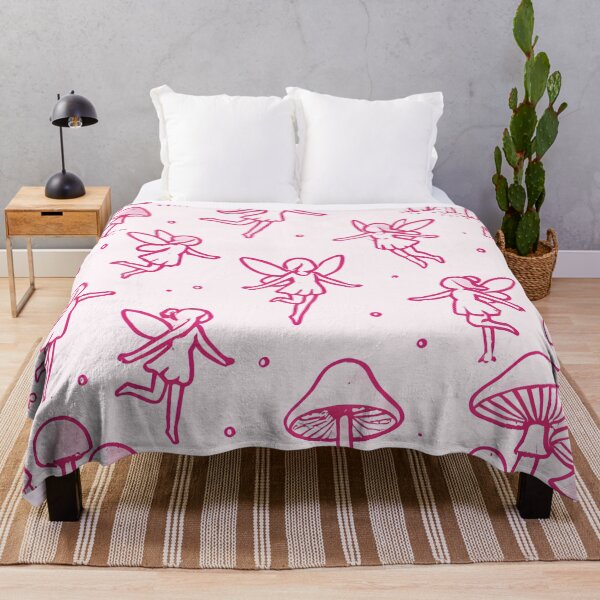 Item preview, Enchanted Fairies with Mushrooms | Fairycore Line Art Design designed and sold by Unitepeople.