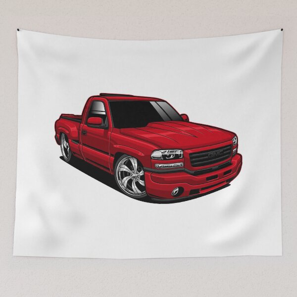 Item preview, GMC Sierra Red designed and sold by vektoranda.