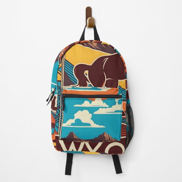 Item preview, Wyoming USA American Vintage Travel Tourism designed and sold by TravelersGems.