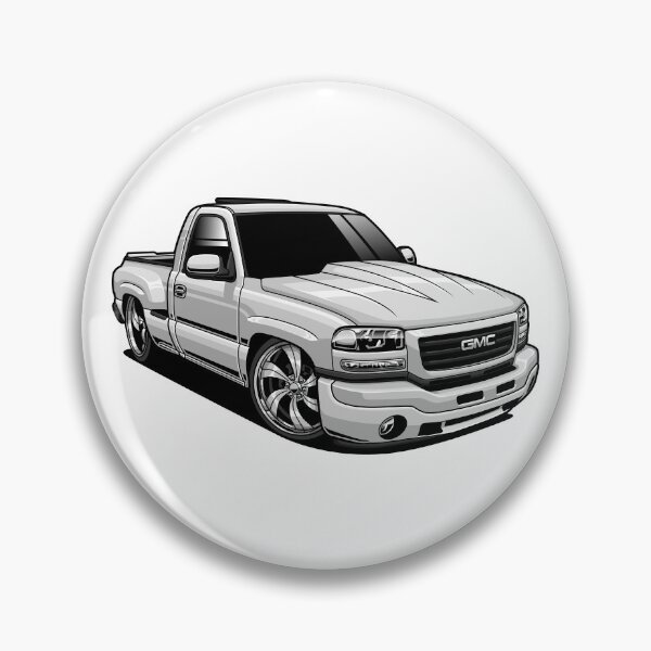 Item preview, GMC Sierra White designed and sold by vektoranda.