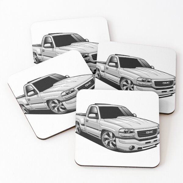 Item preview, GMC Sierra White designed and sold by vektoranda.