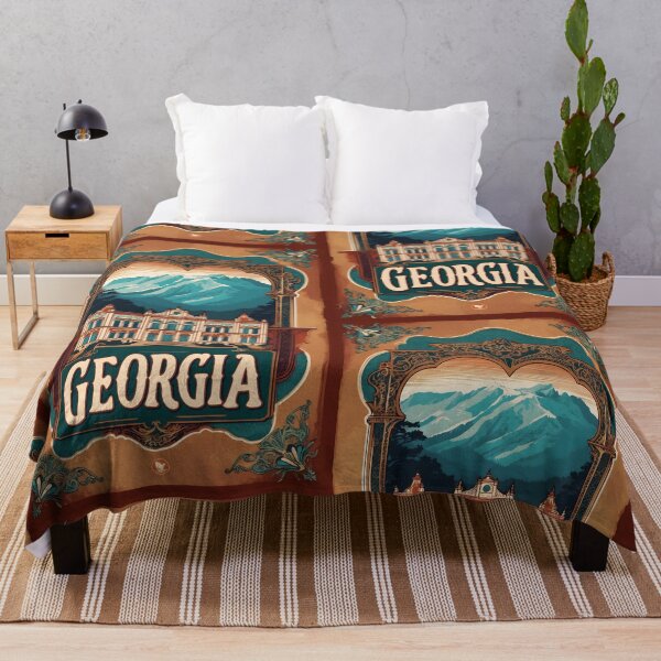 Item preview, Georgia USA American Vintage Travel Tourism designed and sold by TravelersGems.
