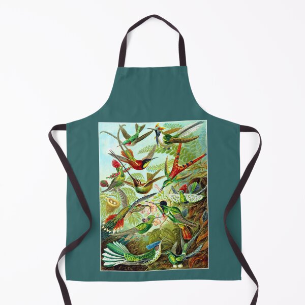 Item preview, Colorful Gathering of Hummingbirds 1904 designed and sold by RocketshipRetro.