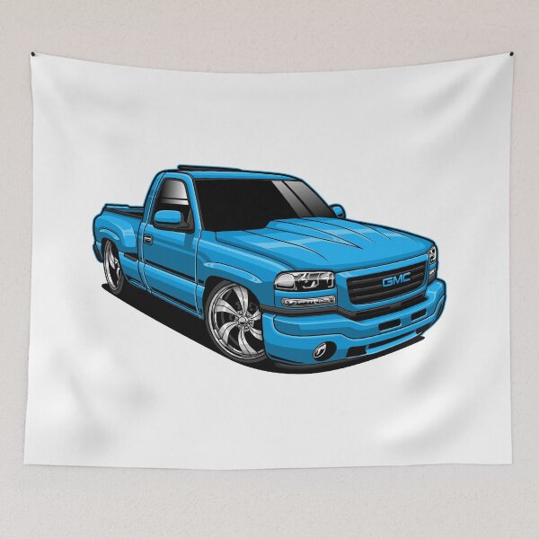 Item preview, GMC Sierra Blue designed and sold by vektoranda.