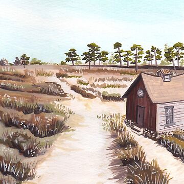 Artwork thumbnail, Home At The Desert Scrub by KyrstellsArts