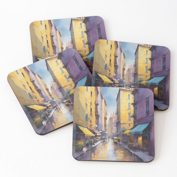 Item preview, Sunset City designed and sold by Wild Blue Designs NZ.