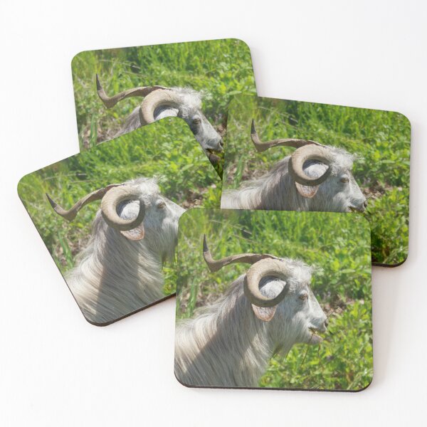 Item preview, Side View of A Billy Goat Grazing designed and sold by taiche.