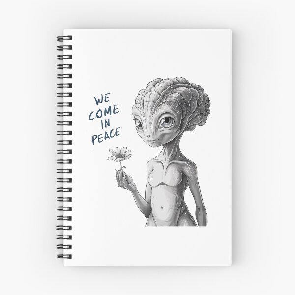 Item preview, We come in Peace designed and sold by Gentle40Winks.