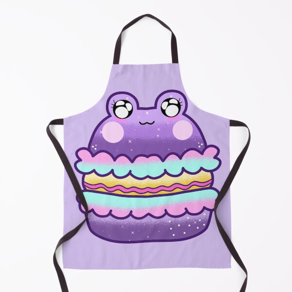 Item preview, Purple Cute Kawaii macaron froggy designed and sold by Quacktails.