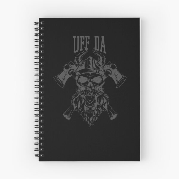 Item preview, Uff Da Norwegian Phrase Scandinavian Viking Uff Da Gear designed and sold by DynamicDesign.