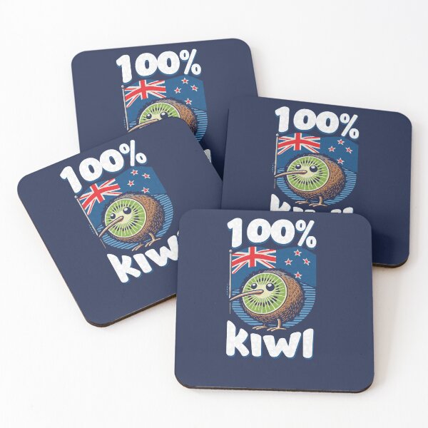 Item preview, 100% Kiwi T-Shirt, Fun New Zealand Kiwi Bird Graphic Tee, Perfect for Kiwis and NZ Lovers, Unique Gift Idea, Casual Wear designed and sold by Sir Meow Meow.