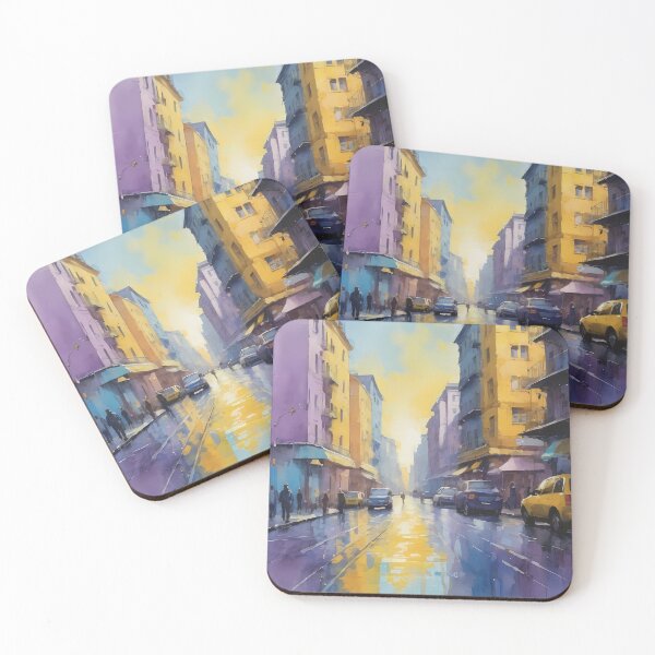 Item preview, Sunrise City designed and sold by Wild Blue Designs NZ.