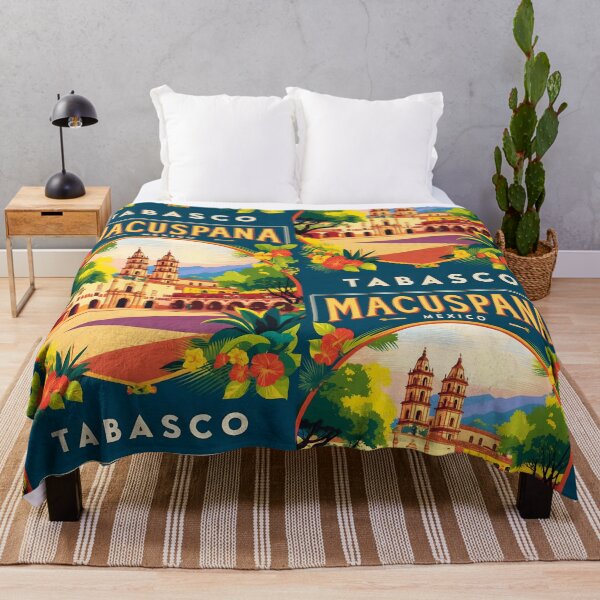 Item preview, Macuspana Tabasco Mexico Vintage Travel Tourism  designed and sold by TravelersGems.