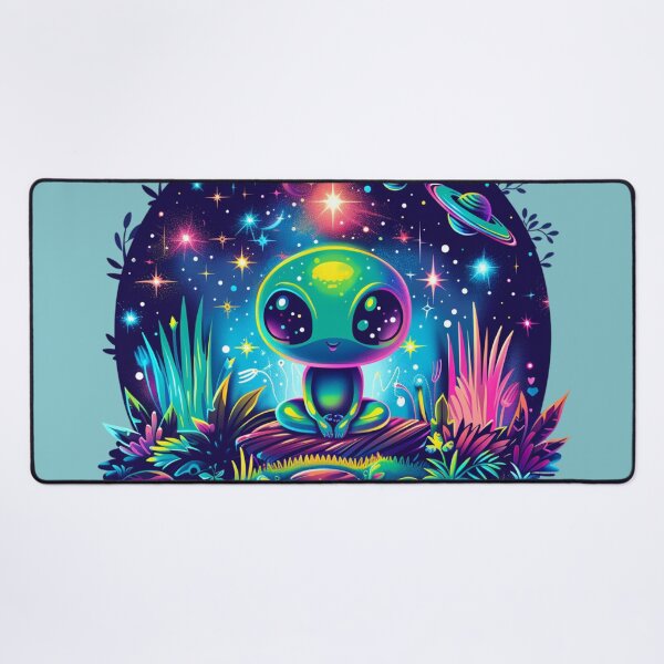 Item preview, Alien Settled on Earth 001 designed and sold by emilykang.