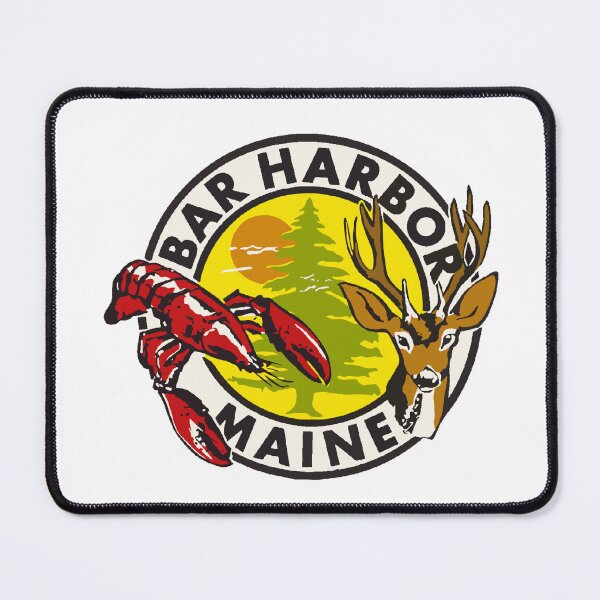 Item preview, Bar Harbor Maine Decal designed and sold by Decal Mania.