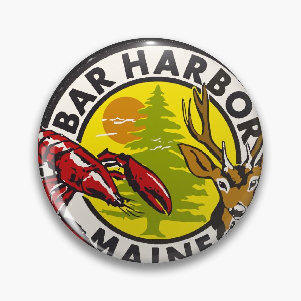 Item preview, Bar Harbor Maine Decal designed and sold by Decal Mania.