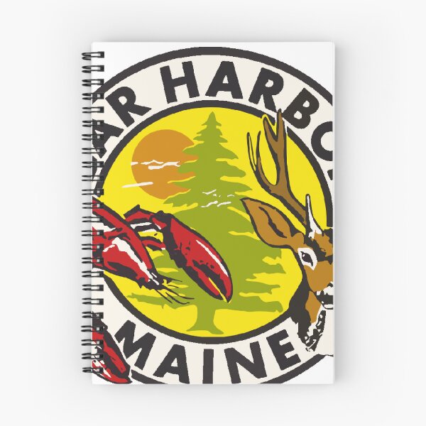 Item preview, Bar Harbor Maine Decal designed and sold by Decal Mania.