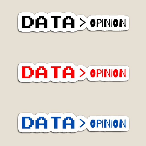 Item preview, Data Science Opinion White designed and sold by happiemappie.