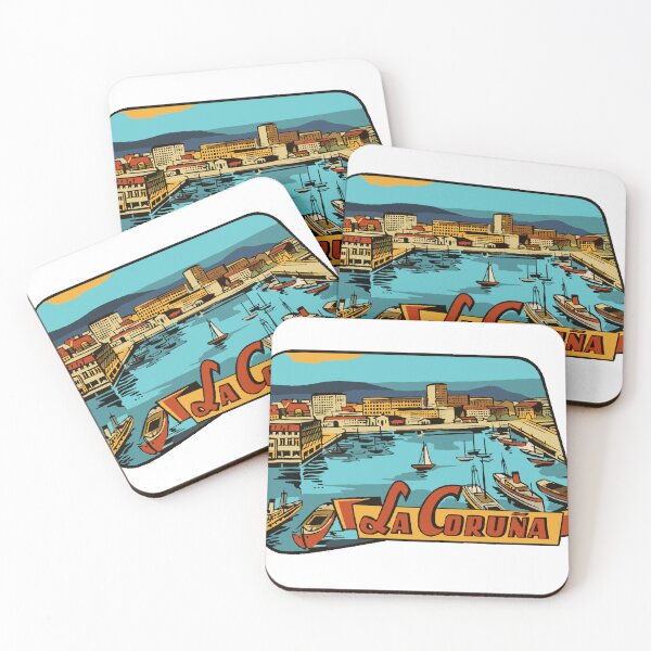 Item preview, La Coruna Spain Decal designed and sold by Decal Mania.
