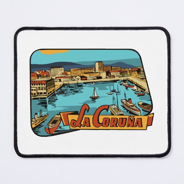 Item preview, La Coruna Spain Decal designed and sold by Decal Mania.