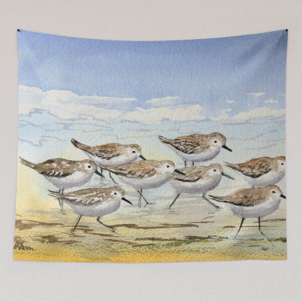 Item preview, Sandpipers Love The Beach designed and sold by William Holkham.