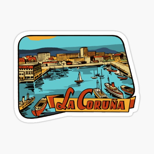 Item preview, Vinilo La Coruña España designed and sold by zsonn.