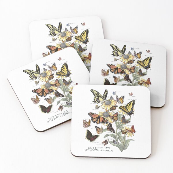 Item preview, Butterflies of North America (Pollination Station) designed and sold by JadaFitch.