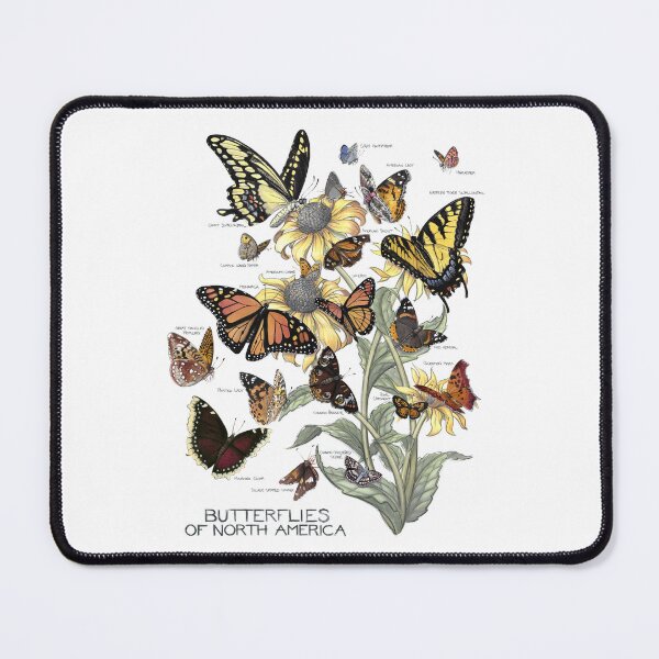 Item preview, Butterflies of North America (Pollination Station) designed and sold by JadaFitch.
